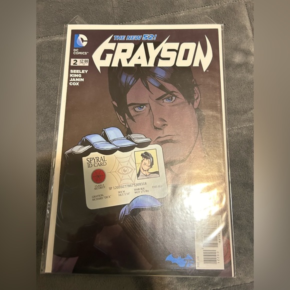 DC COMICS GRAYSON ISSUES 1-6, ANNUAL 1, and FUTURE’S END #1 - Picture 3 of 9